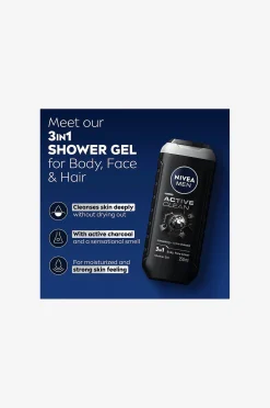 Active Clean Shower Gel 250Ml