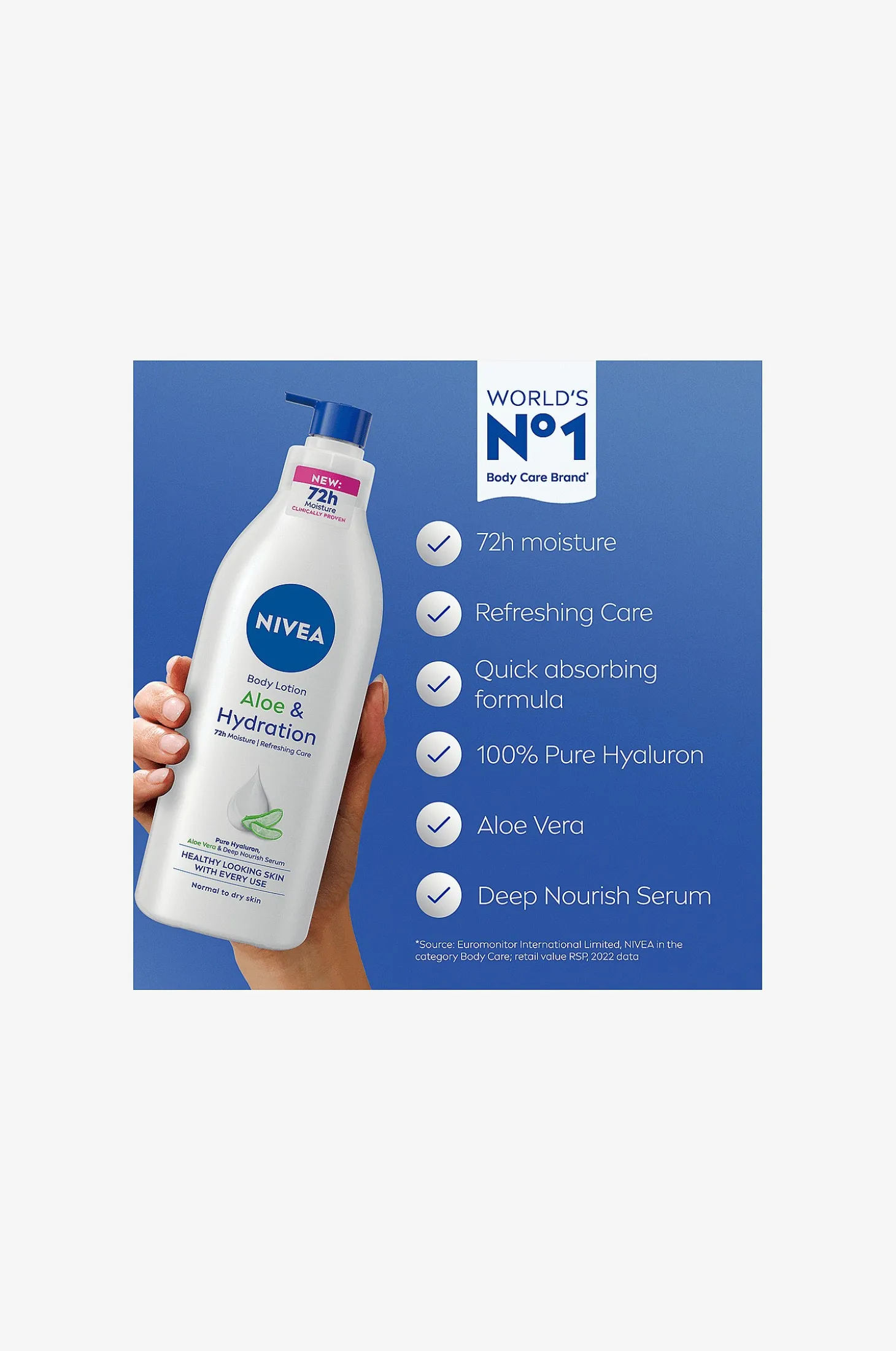 Aloe & Hydration Pump Body Lotion 400 ml