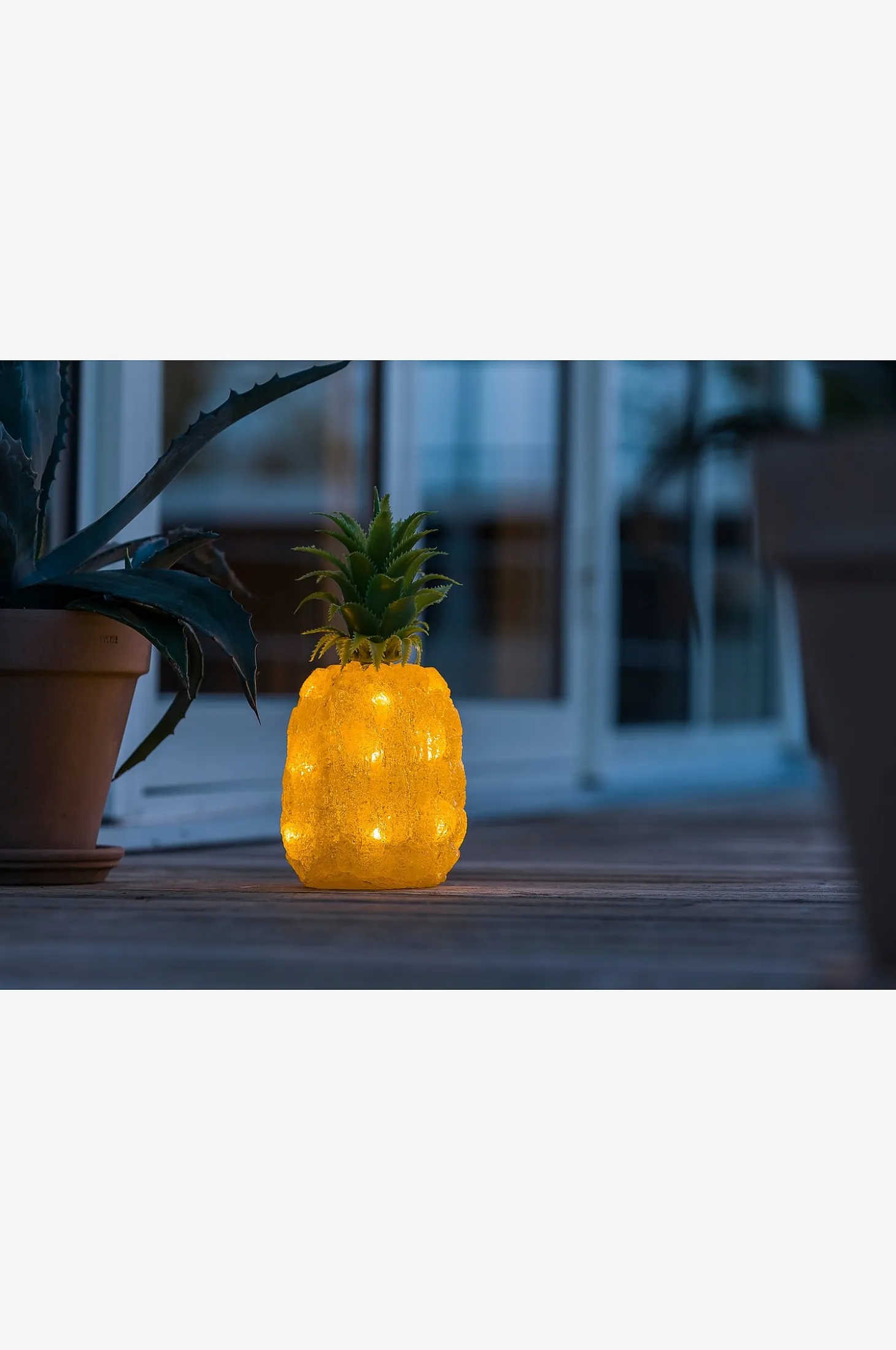 Ananas LED, korkeus 26 cm