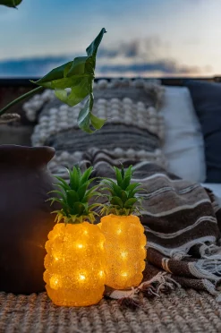 Ananas LED, korkeus 26 cm