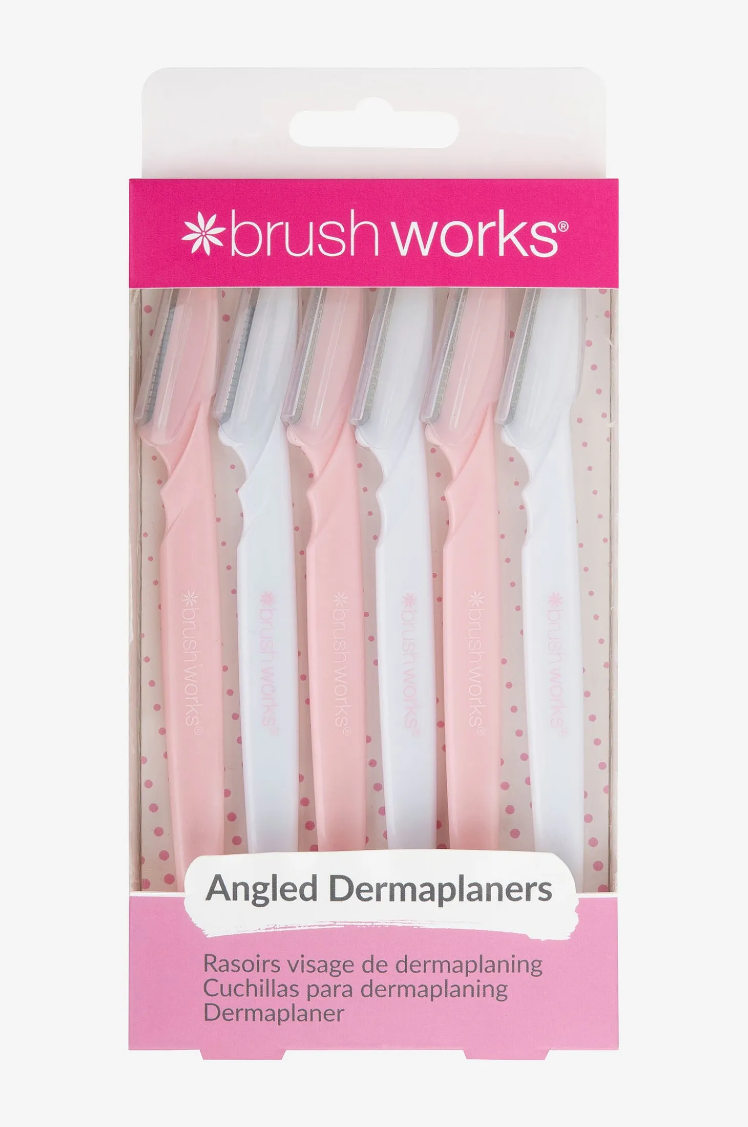 Angled Dermaplaners, 6/pakk.
