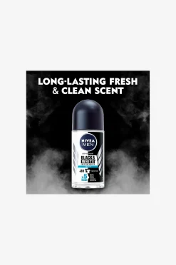 Antiperspirantti Deo Roll on Black & White Fresh 50 ml