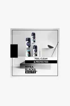 Antiperspirantti Deo Roll on Black & White Fresh 50 ml