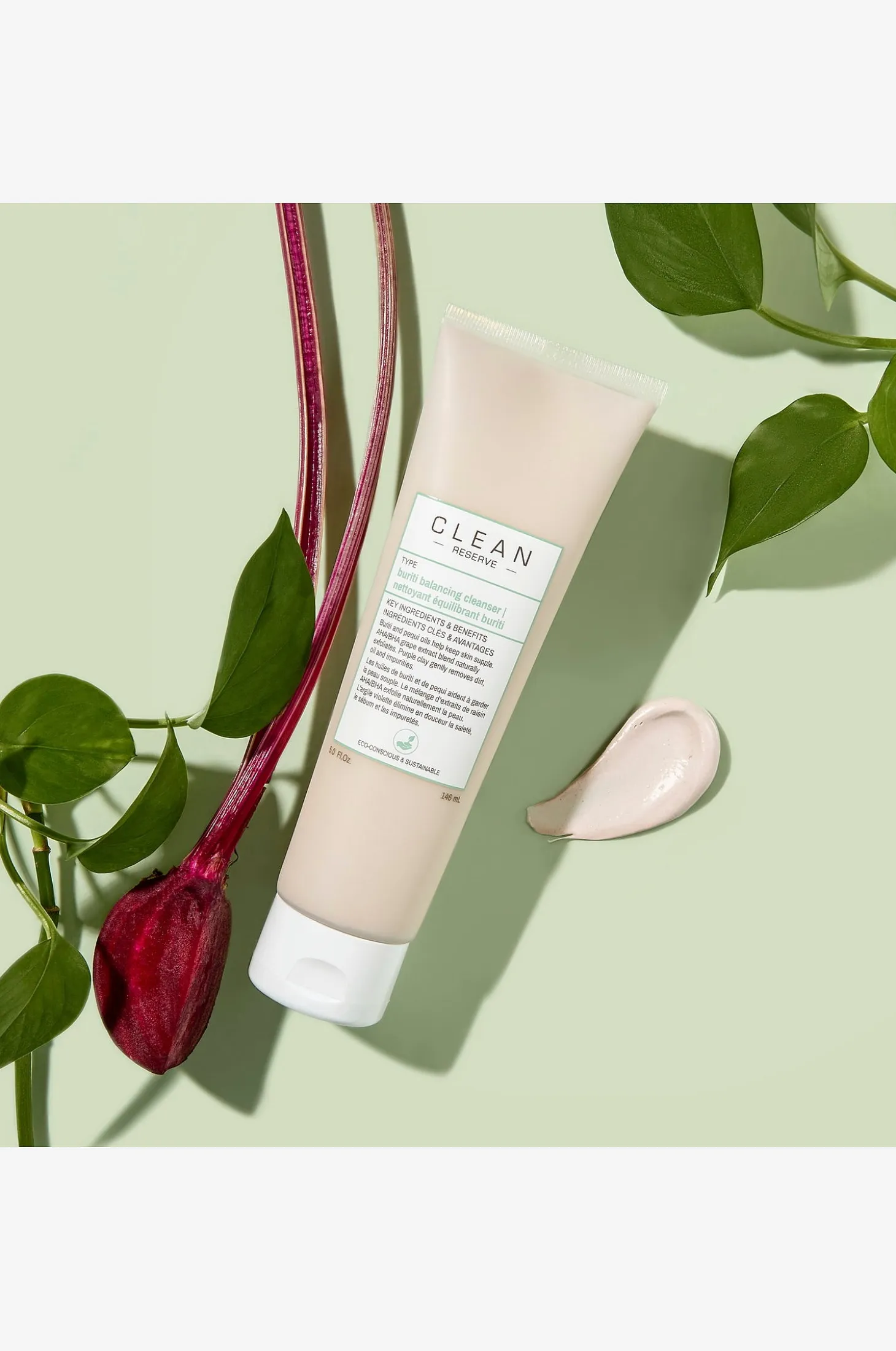 Clean Reserve Buriti Balancing Face Cleanser 146 ml