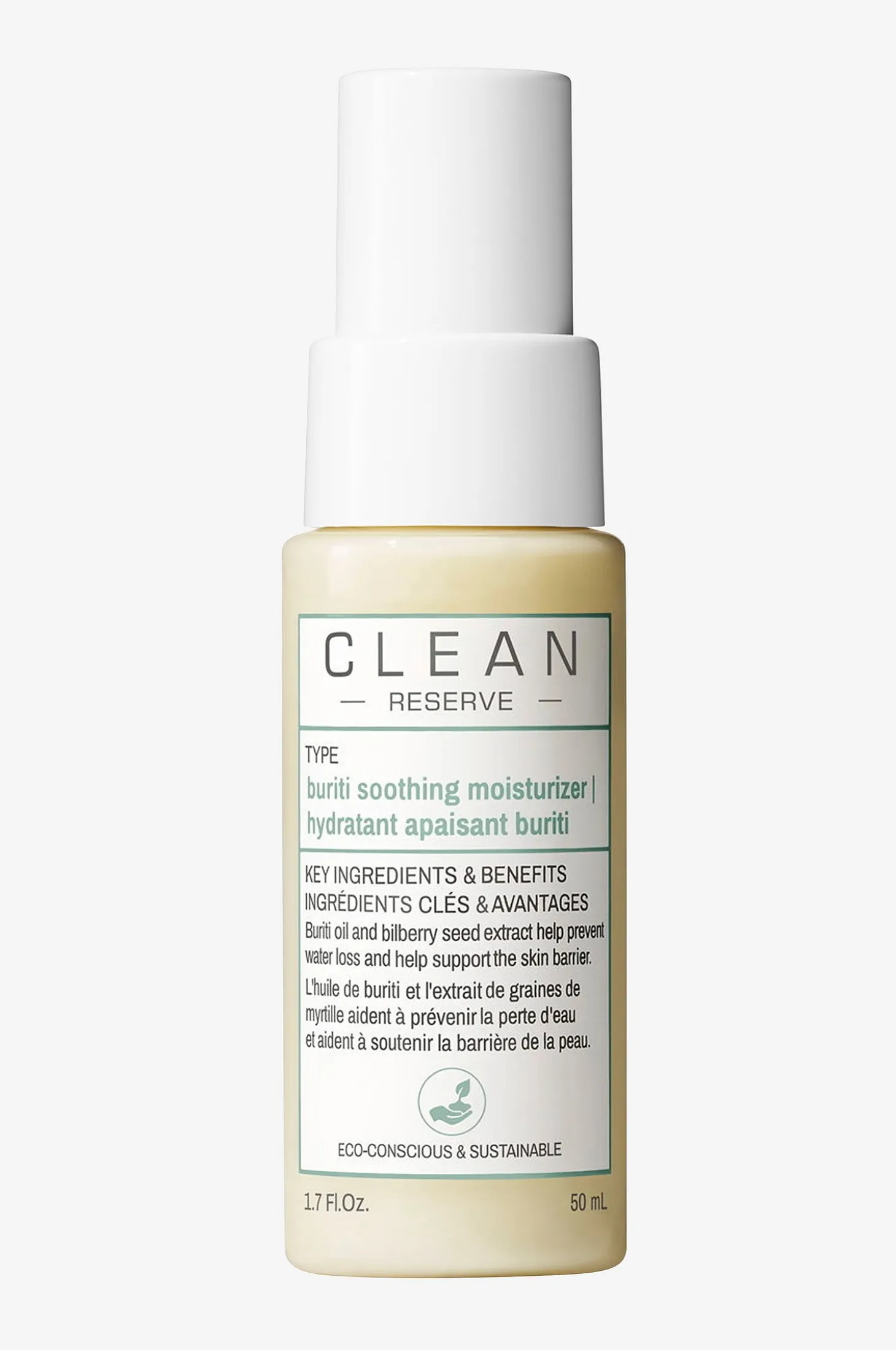 Clean Reserve Buriti Soothing Face Moiturizer 50 ml