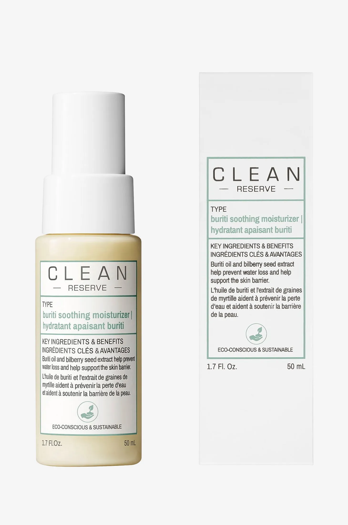 Clean Reserve Buriti Soothing Face Moiturizer 50 ml