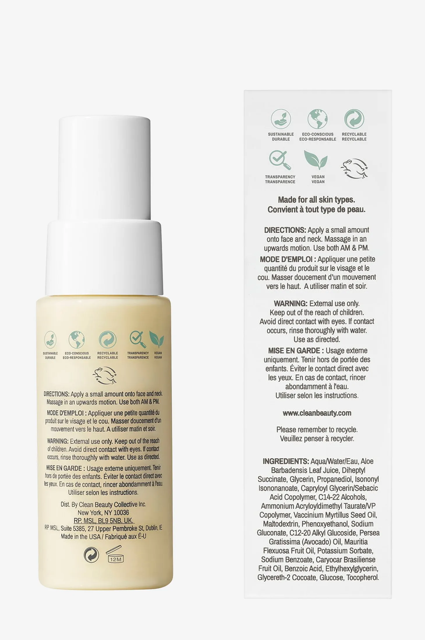 Clean Reserve Buriti Soothing Face Moiturizer 50 ml