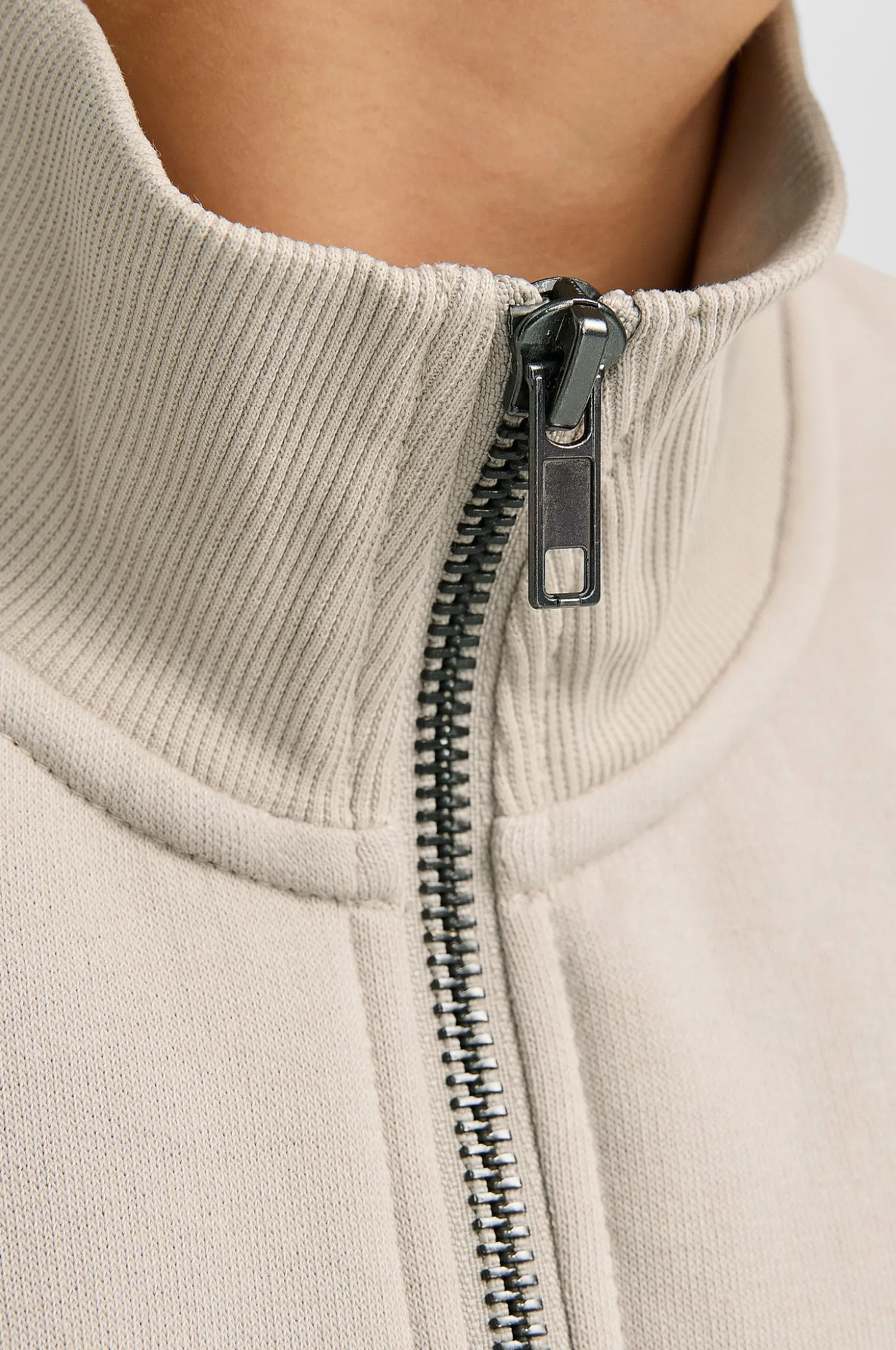 Collegepaita jjeBradley Sweat Half Zip Noos Jnr