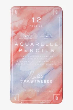 12 Colour pencils - Aquarelle