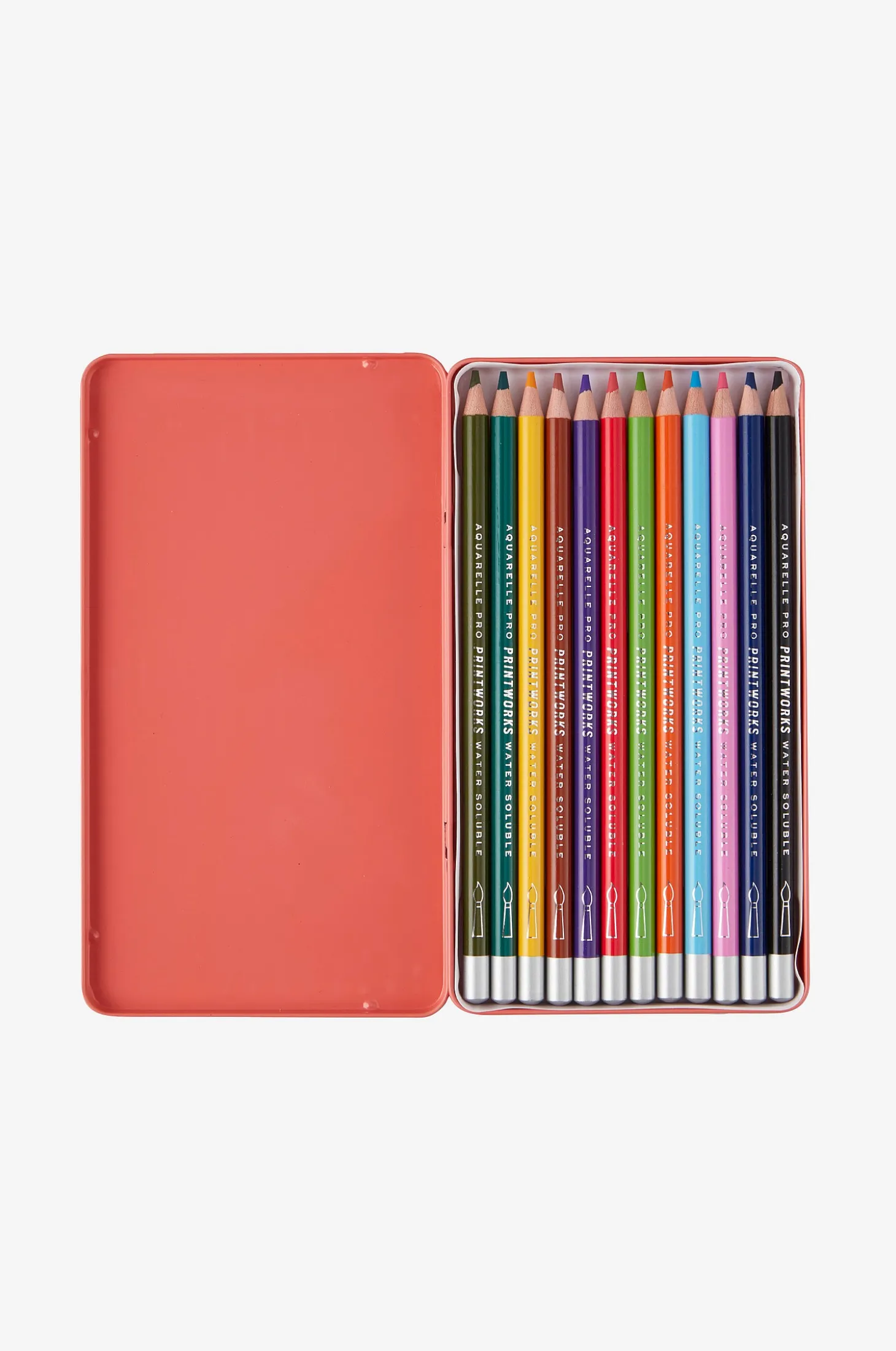 12 Colour pencils - Aquarelle