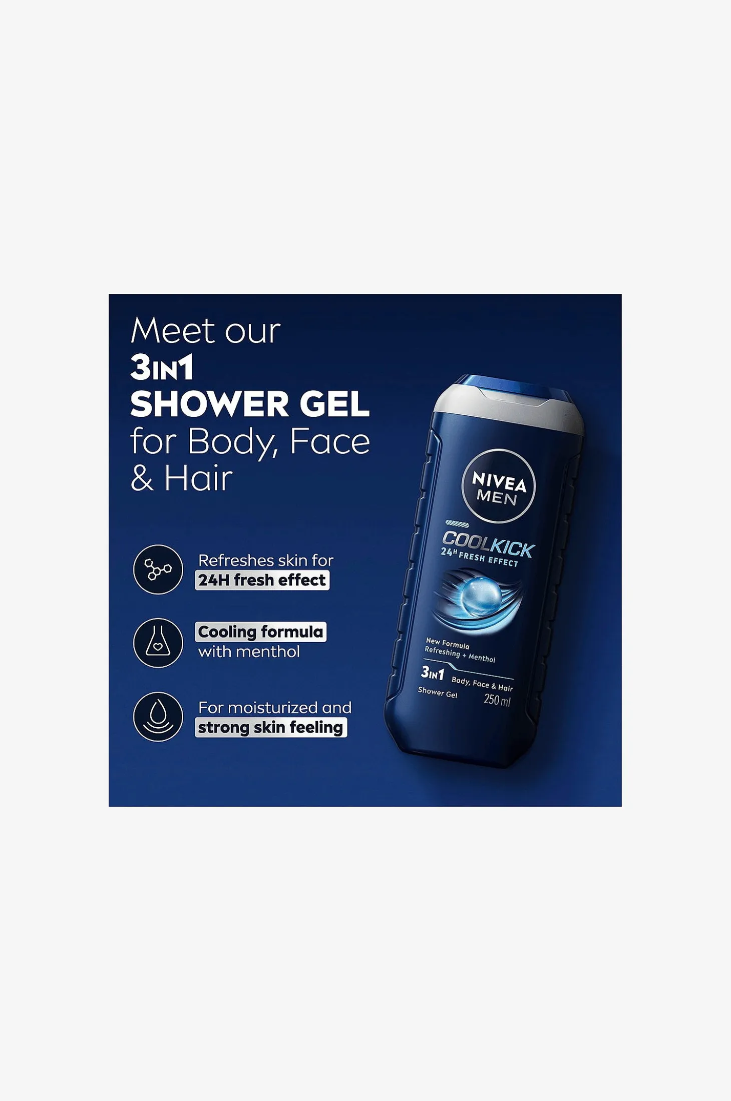 Cool Kick Shower Gel 250Ml