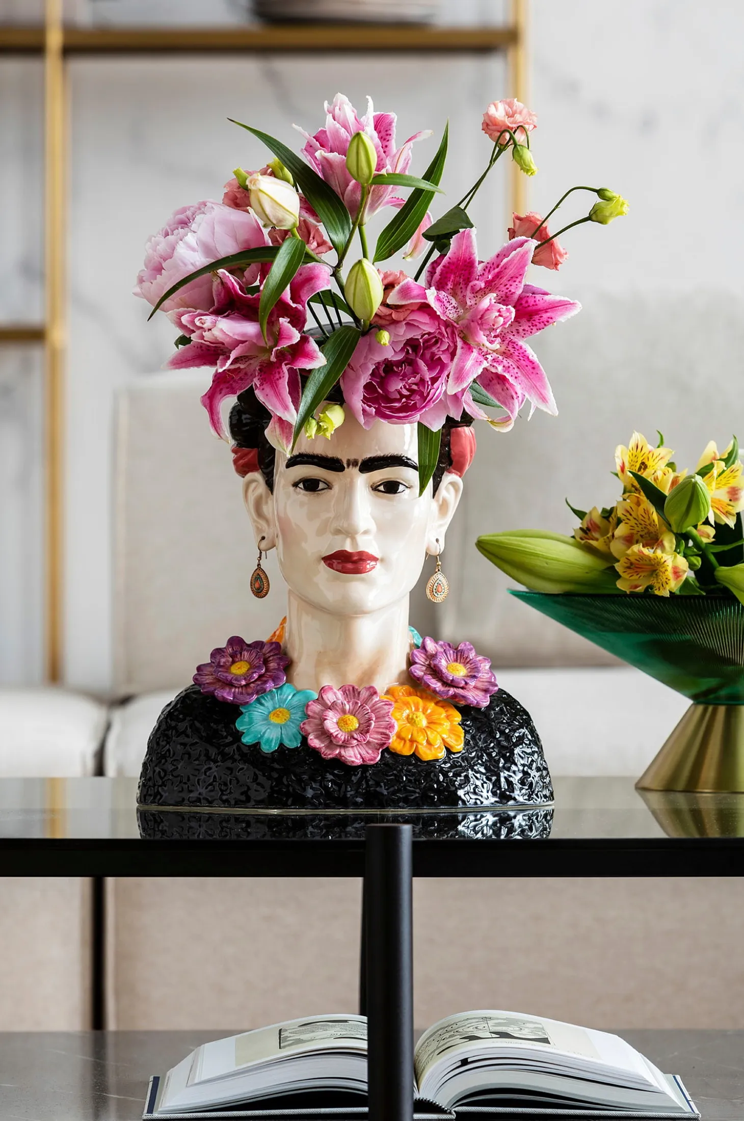 Deco maljakko Style Muse Flowers 34cm