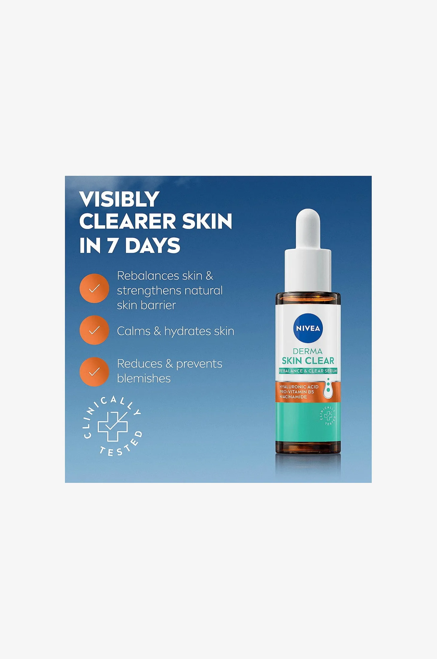 Derma Skin Clear Rebalance & Clear Serum 30Ml