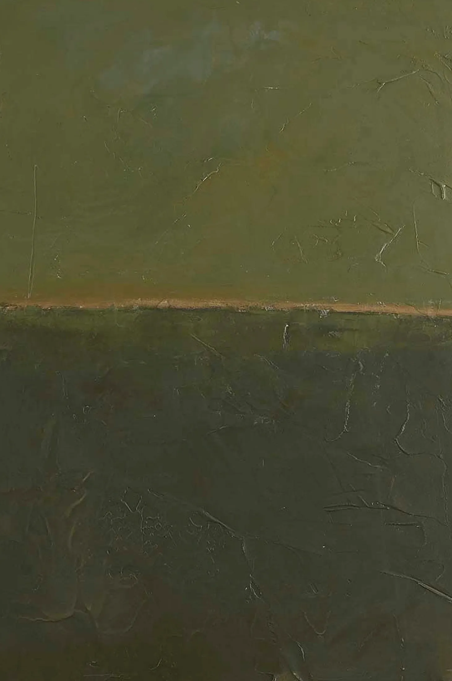 Design maalaus / Edge Green / 80x100 Cm