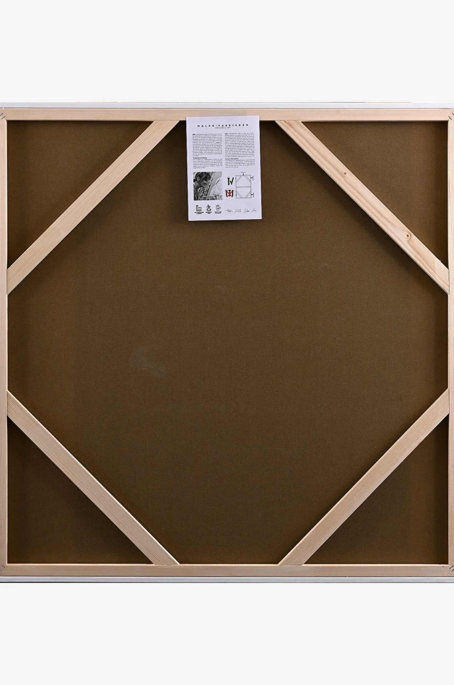 Design Maalaus / Notify / 100x100 Cm