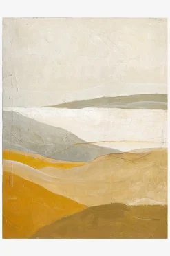 Design Maalaus / Yellow Field / 90x120 Cm