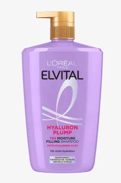 Elvital Hyaluron Plump Shampoo For Dehydrated Hair 1000Ml