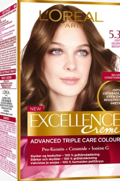 Excellence 5.3 Golden Light Brown Kullanruskea