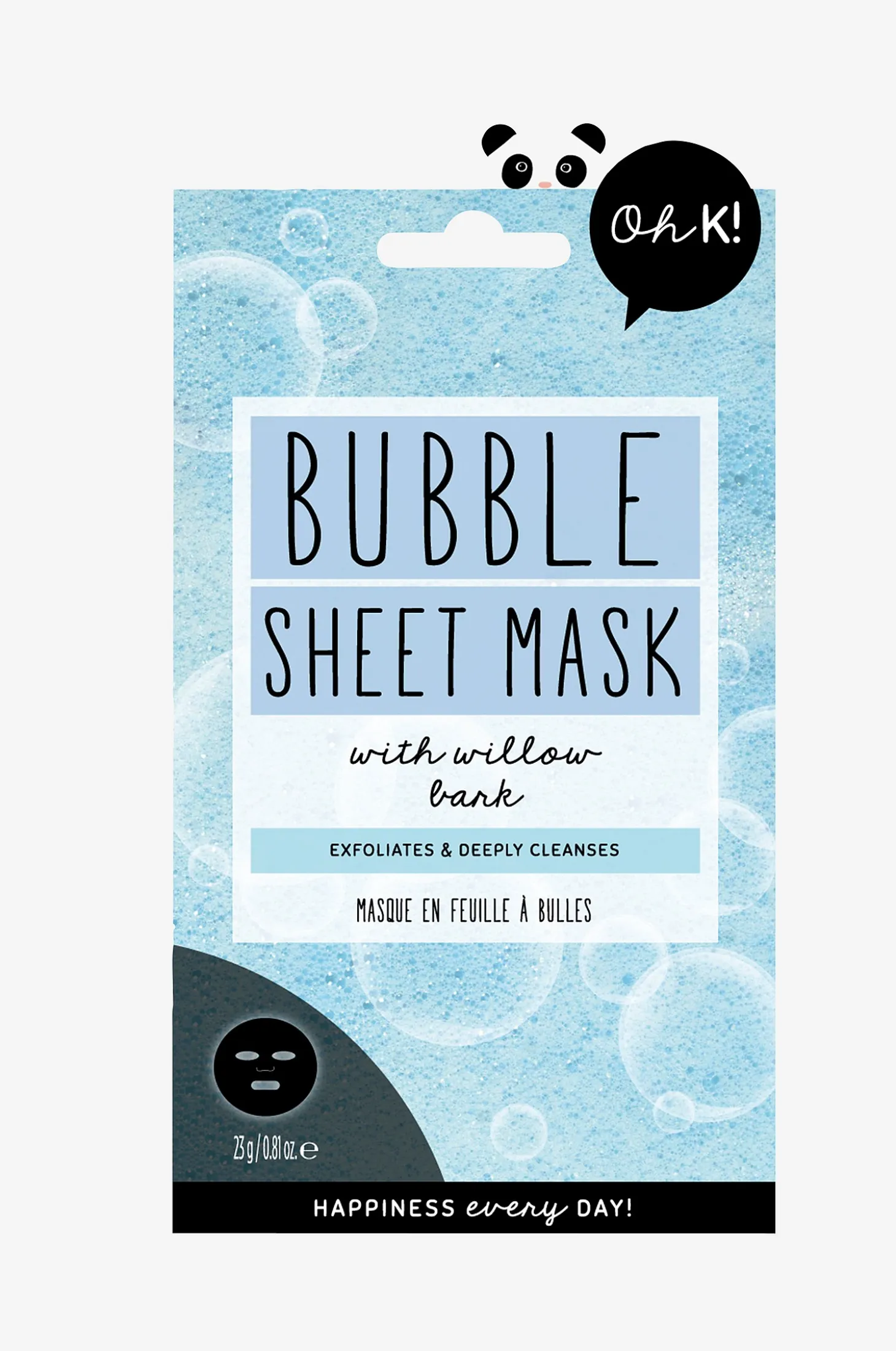 Exfoliate & Cleanse Bubble Sheet Mask 23 ml