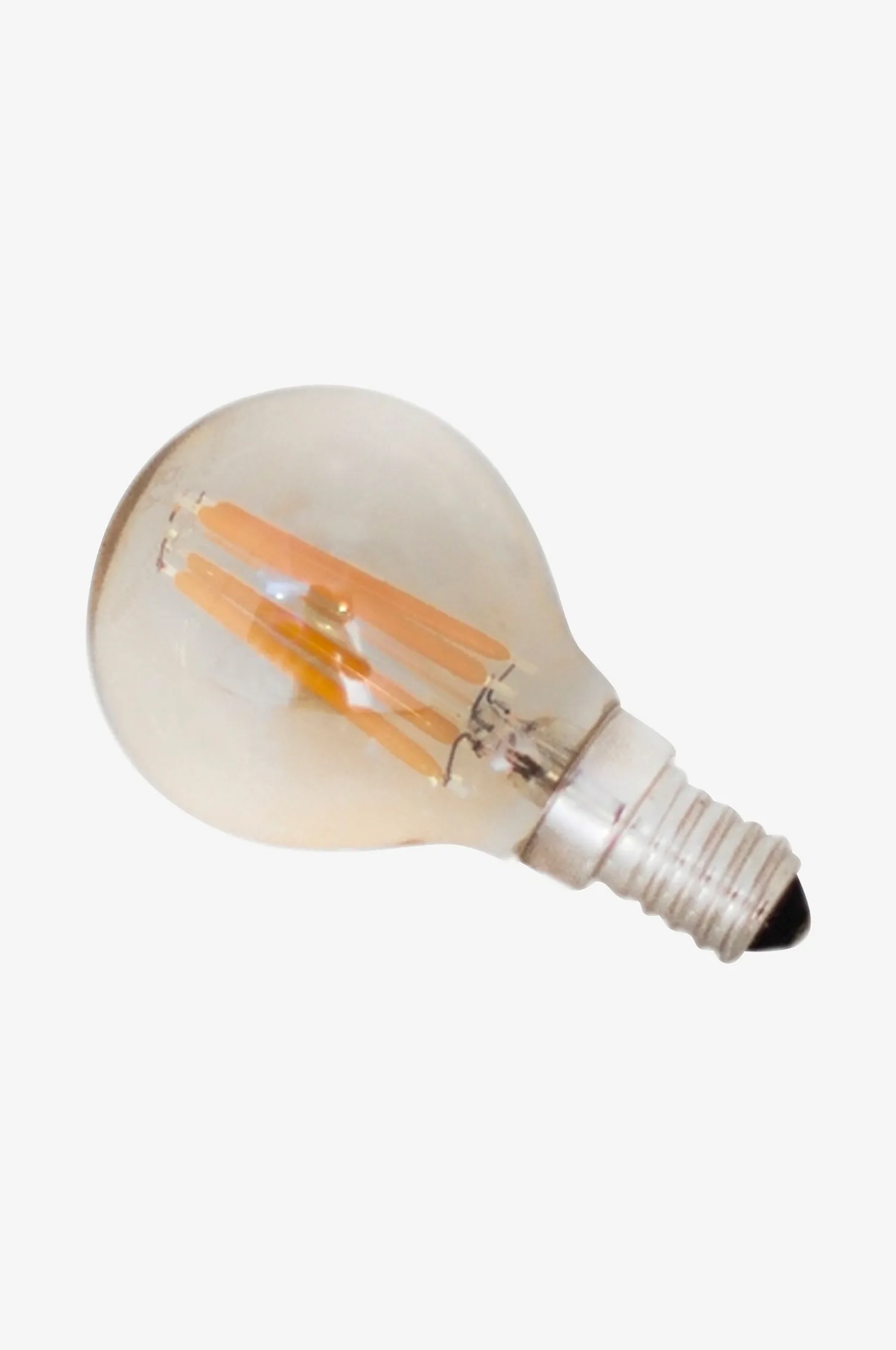 Filamenttilamppu LED, halkaisija 45 mm