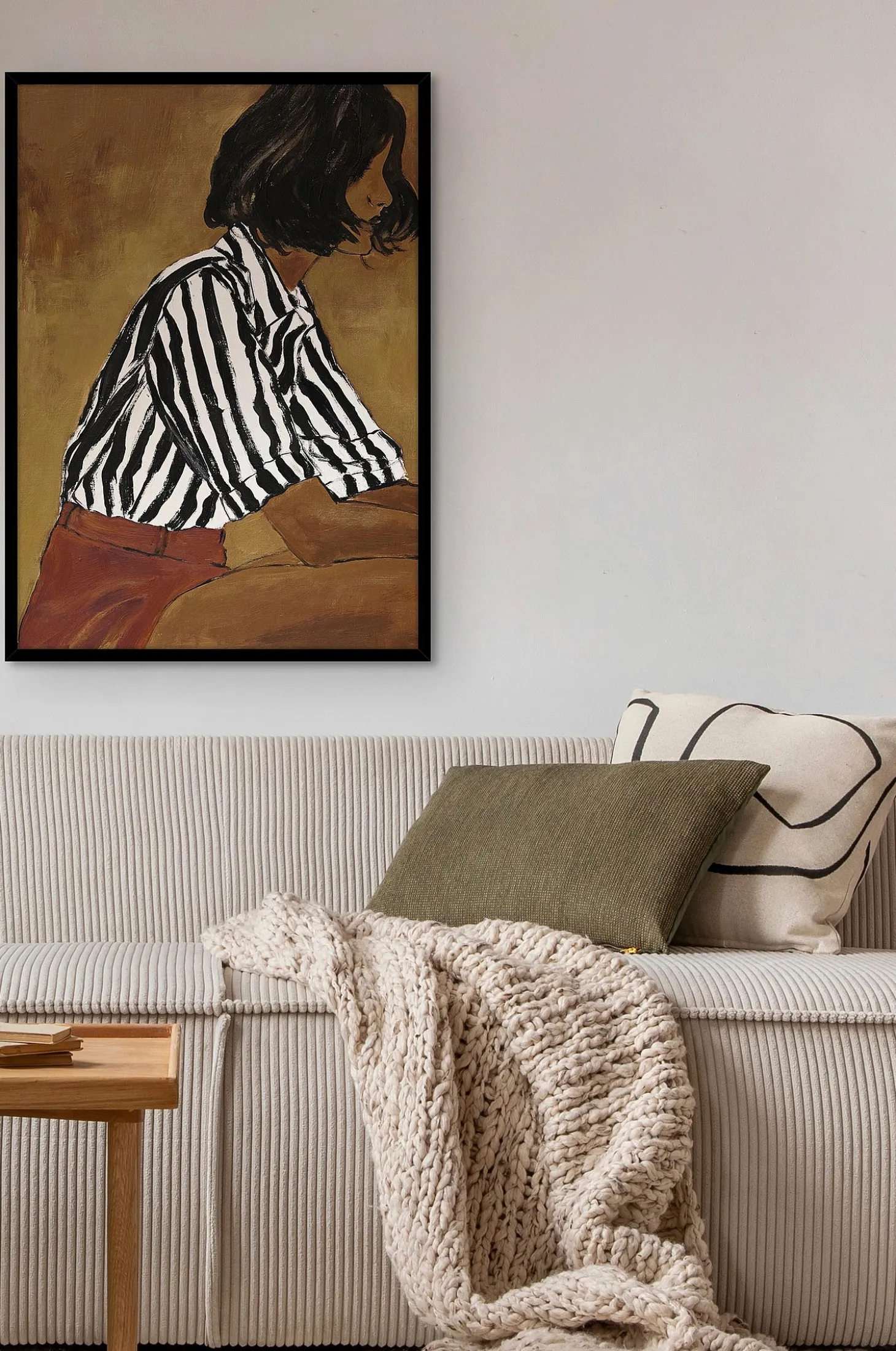 Fine Art Board / Let it go / Musta kehys