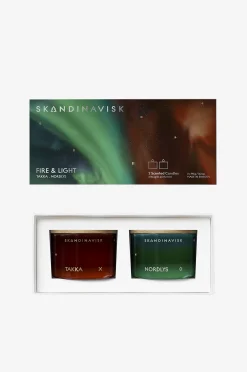 Fire & Light Mini Candle Giftset 2 X 90G