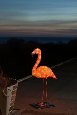 Flamingo LED, korkeus 70 cm
