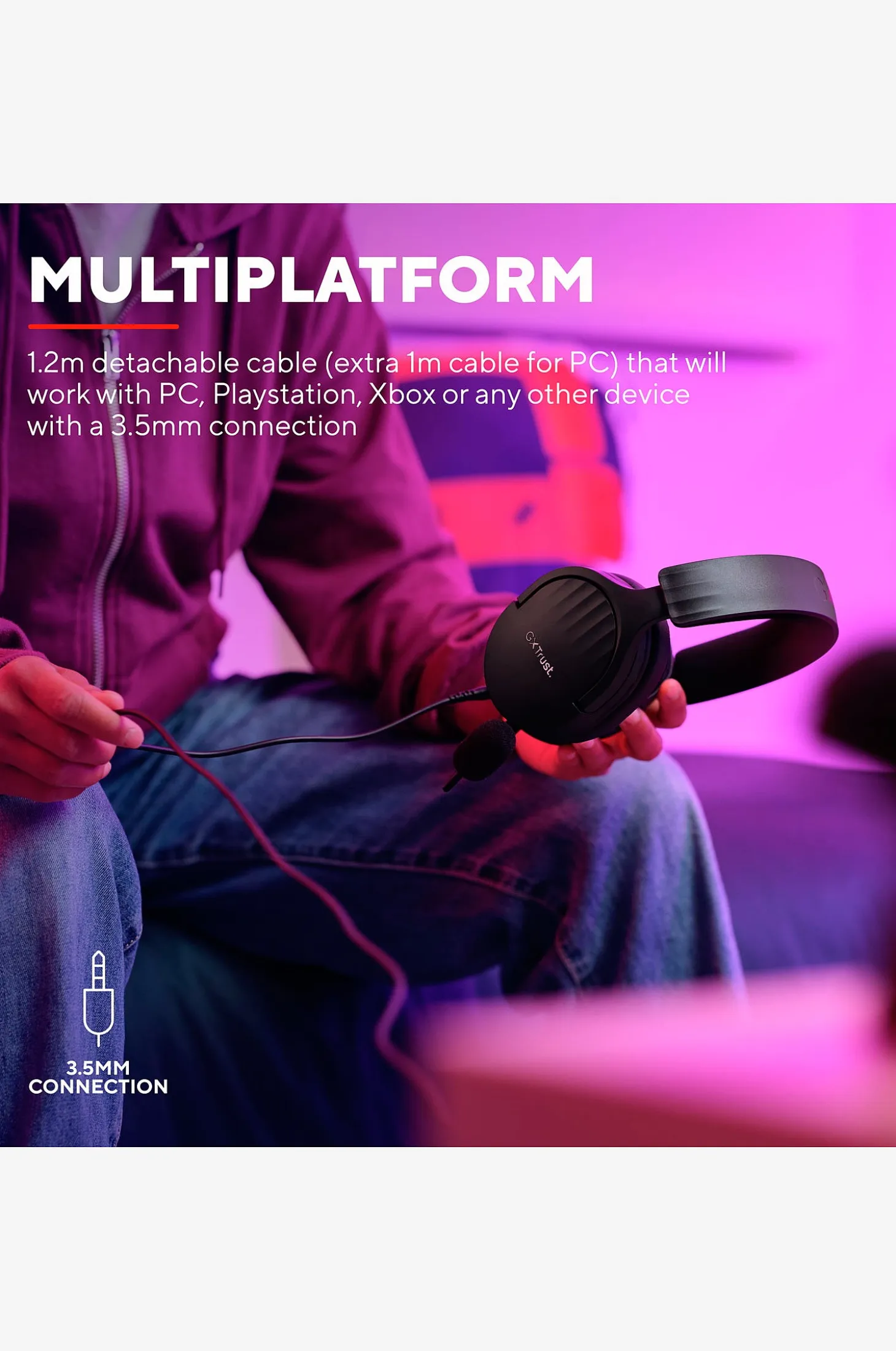 Gaming-headset GXT 489 Fayzo Eco