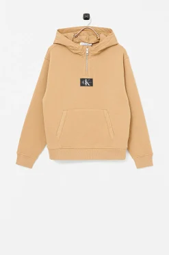 Huppari Quilted Mix Media Hoodie