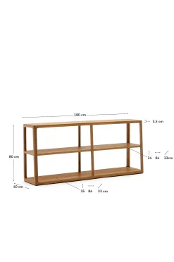 Hyllykkö Maymai massiivitammea, 180 x 81 cm