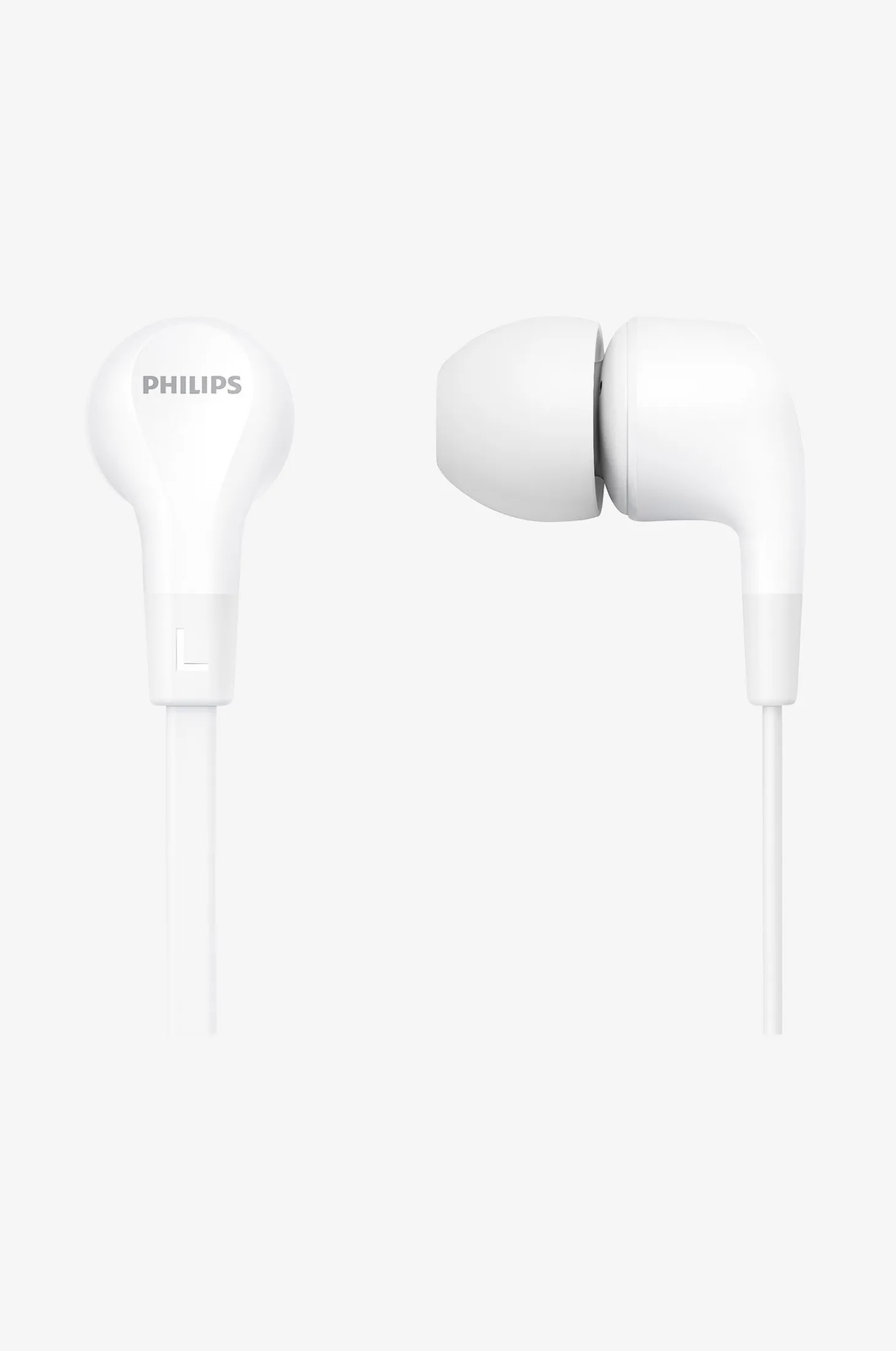 In-ear-kuulokkeetit TAE1105WT sisäänrakennettu kaukosäädin