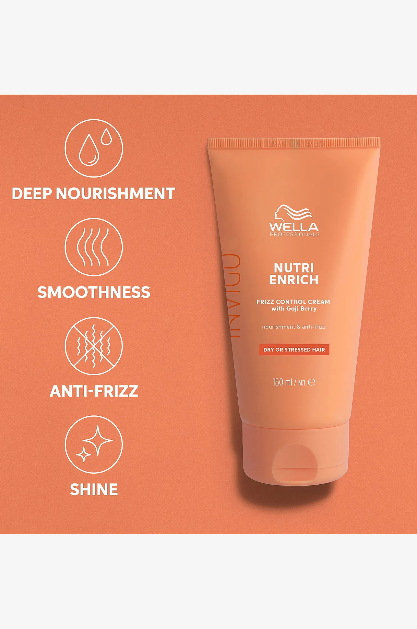 Invigo Nutri Enrich Frizz Control Cream 150 ml