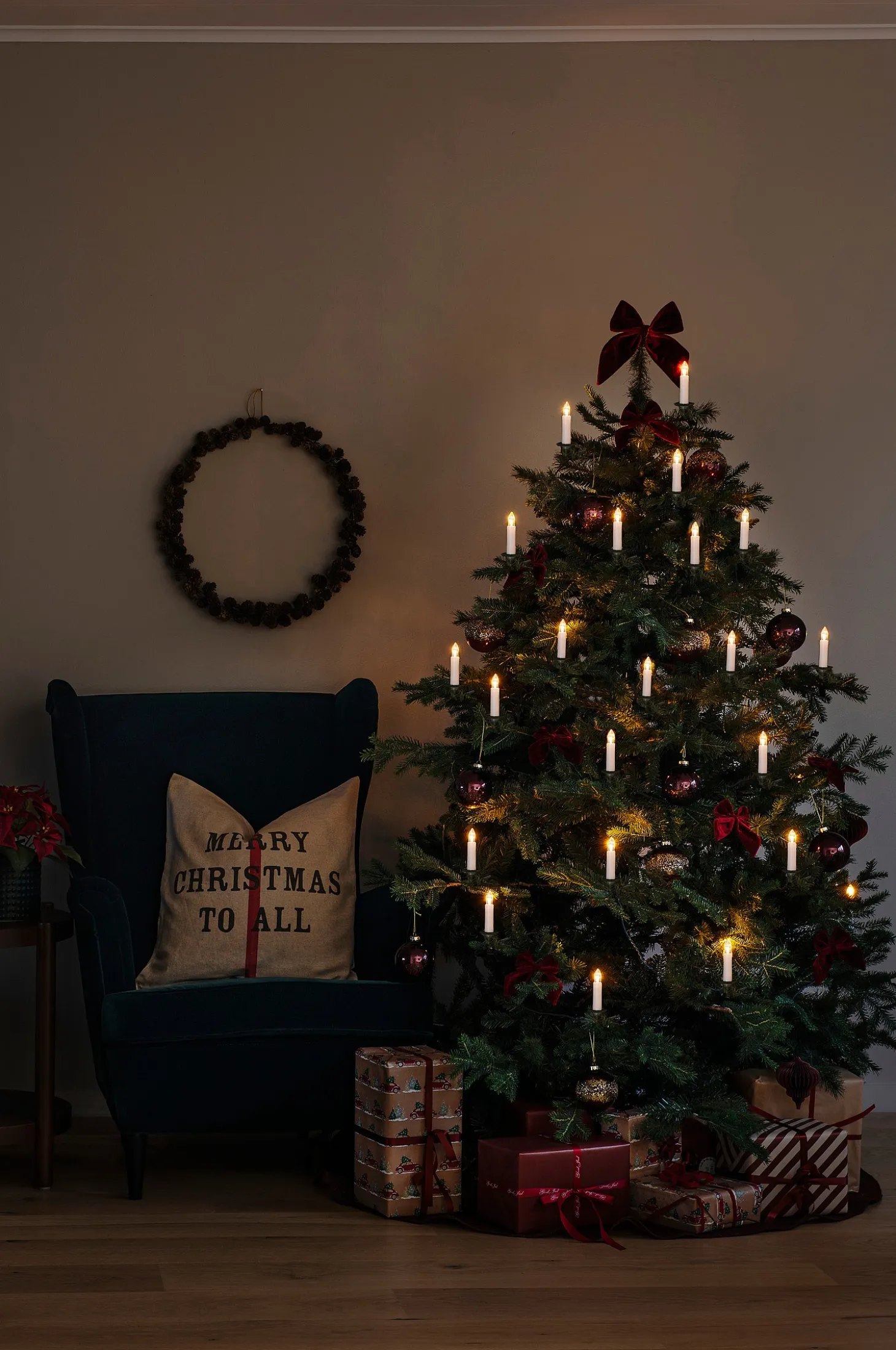 Joulukuusenvalot sisäkäyttöön 16 LED 1050 cm
