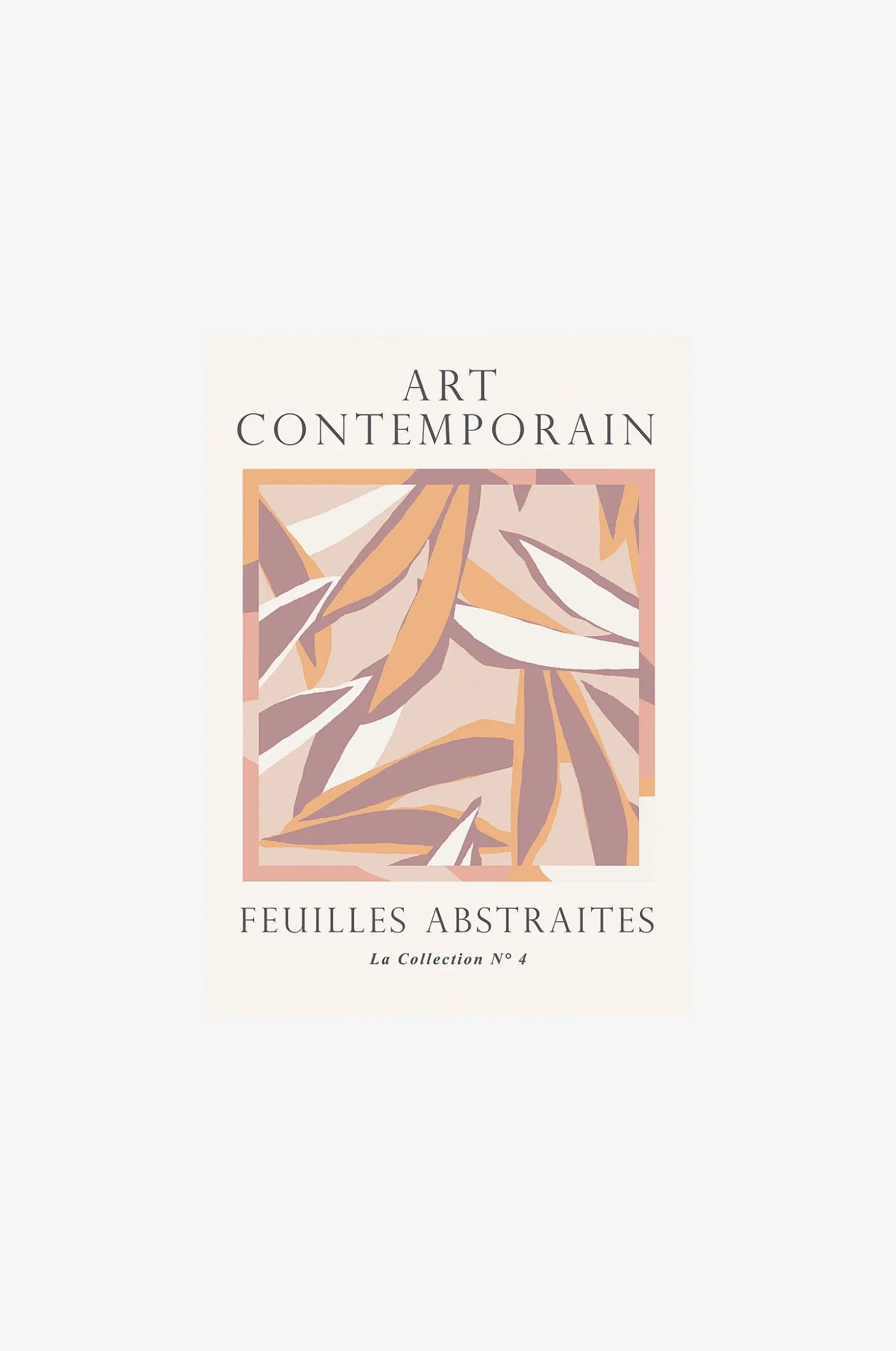 Juliste Feuilles abstraites 3