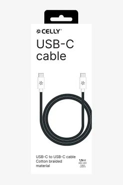 Kaapelit USB-C – USB-C 60W 1,5 m