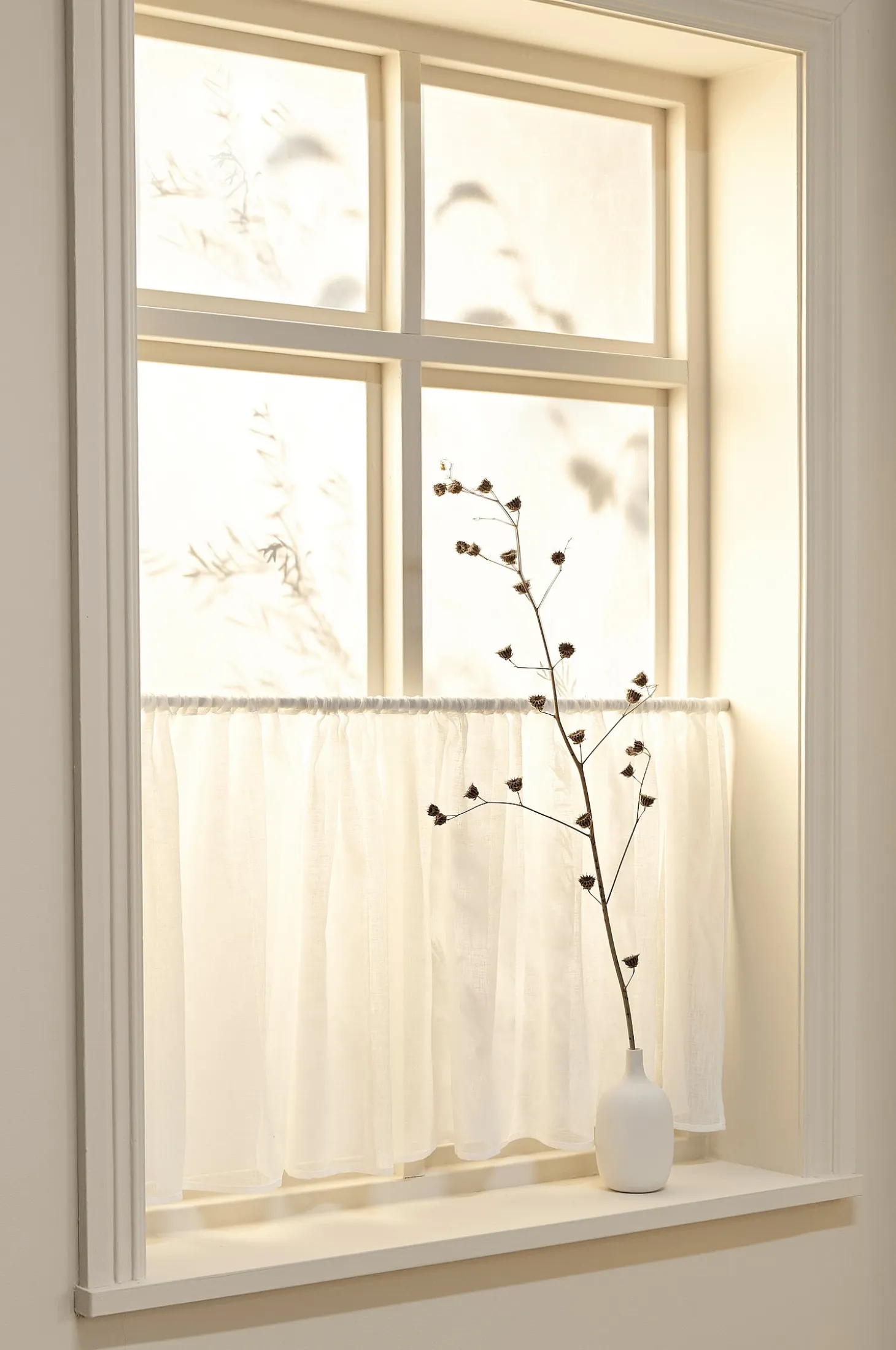 Kahvilan verho Mila Bottom Curtains