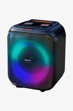 Kaiutin, jossa 8" woofer ja LED-valo BPS-250 BT