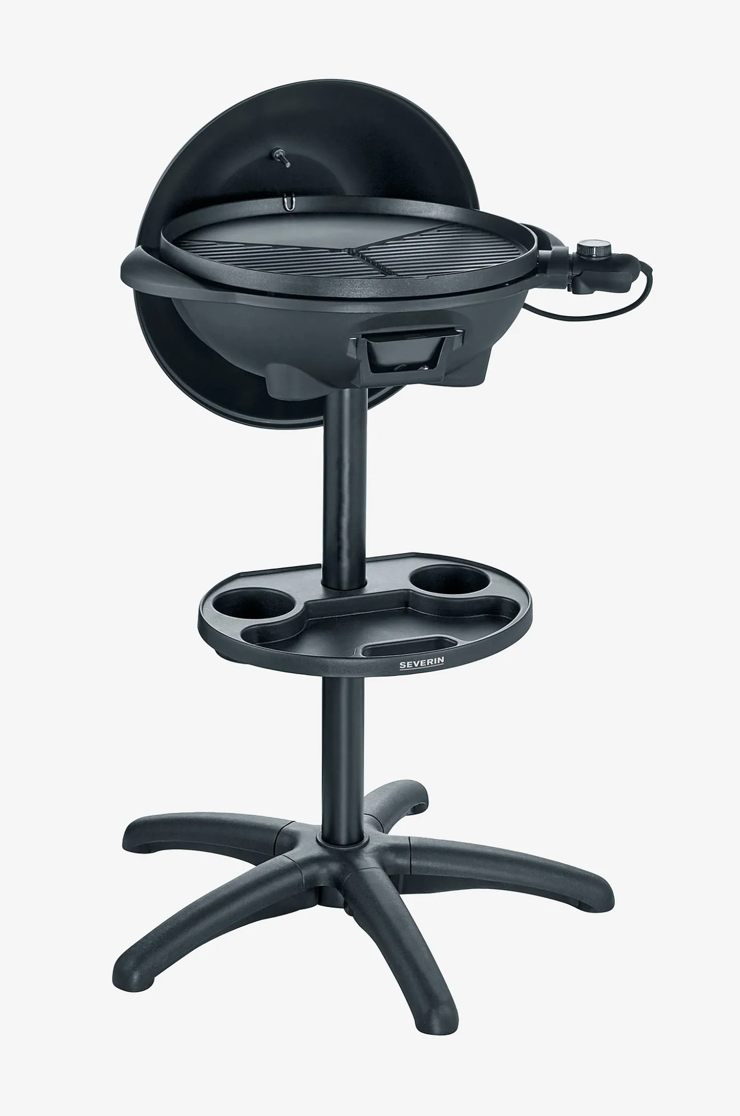 Kannellinen pallosähkögrilli, jossa pylväsjalka, PG8541