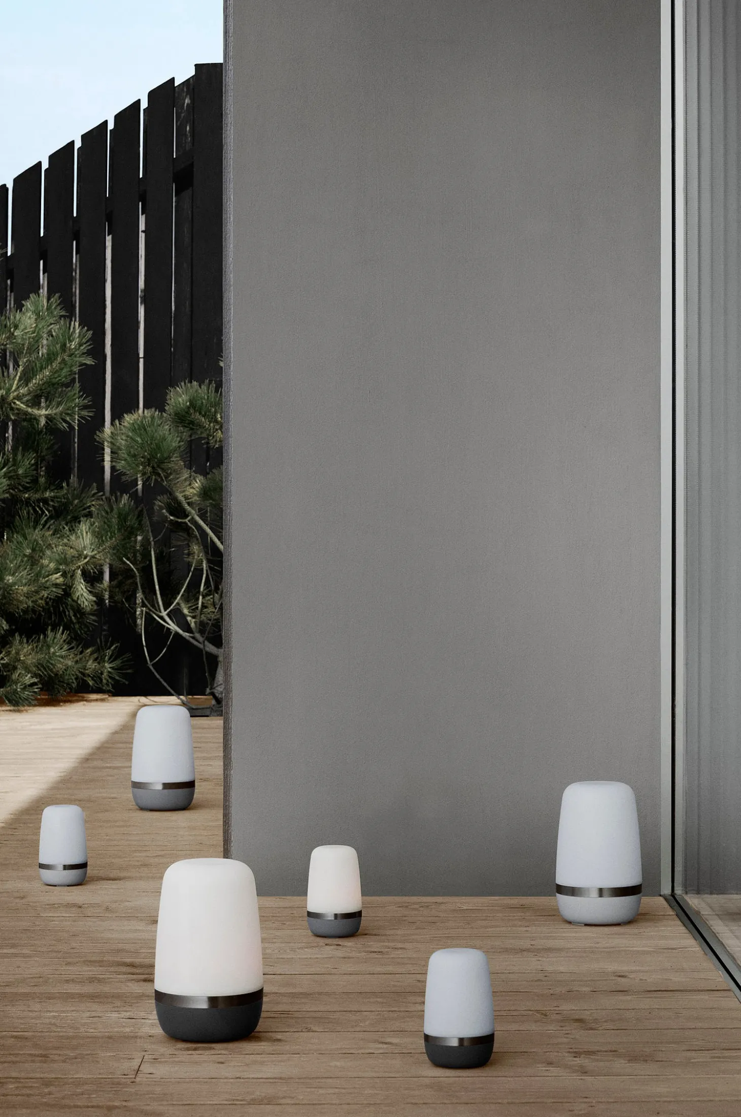 Kannettava LED-valaisin Spirit, Ø 21,5 cm