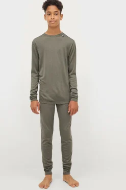 Kerrastopusero Merino Wool UW LS Tee Kids