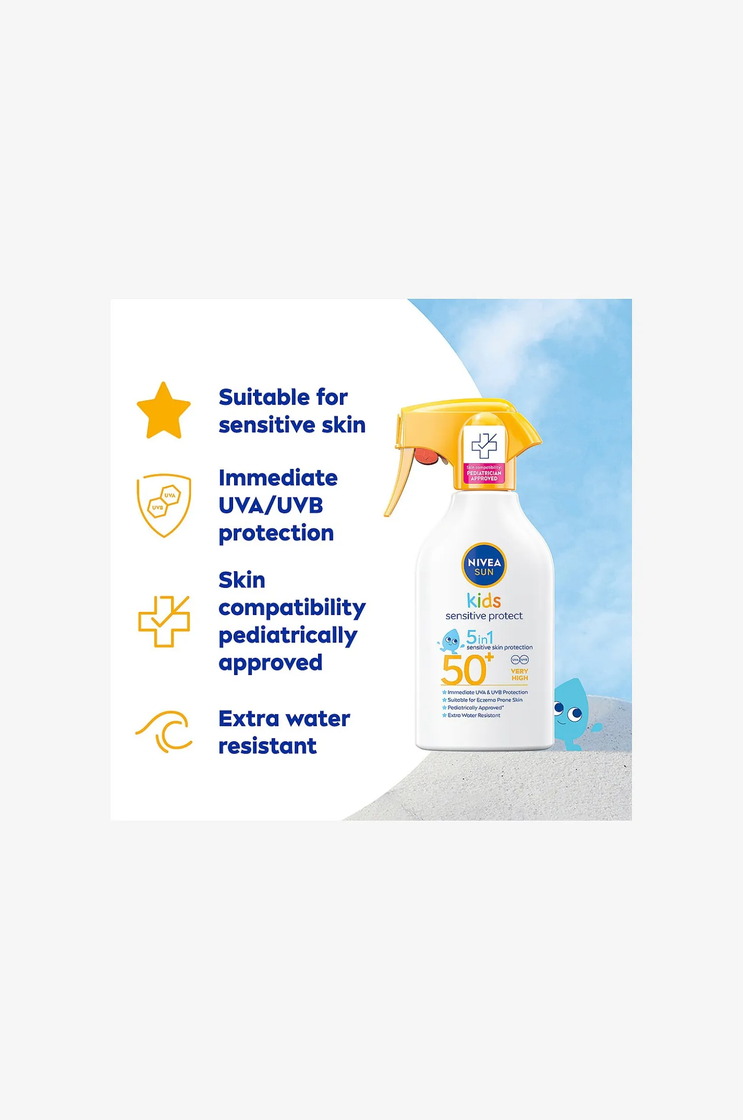 Kids Sensitive Protect & Play Sun Trigger Spray SPF 50+