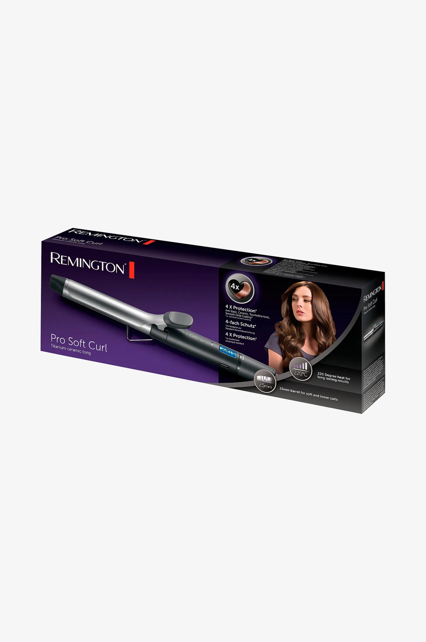Kiharrin CI6525 Pro Soft Curl 25 mm Digital