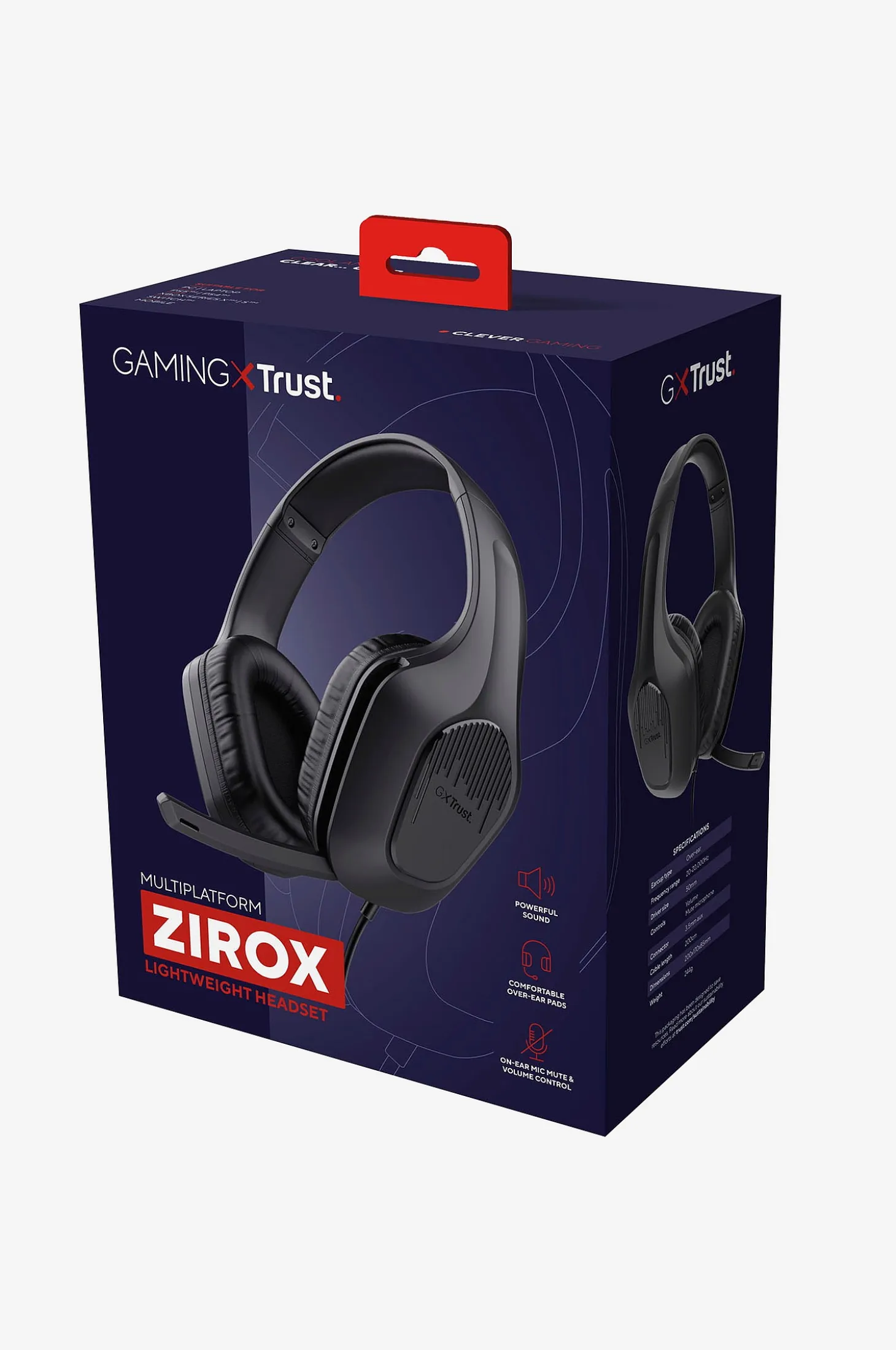 Kuulokkeet GXT 415 Zirox Gaming Headset