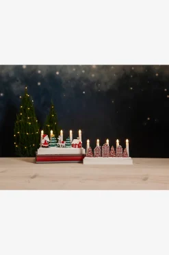 Kynttelikkö Yuletide, korkeus 15 cm