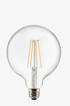 Lamppu E27 LED 3-portainen himmennettävä pallolamppu 125 mm, kirkas 0,4-7 W