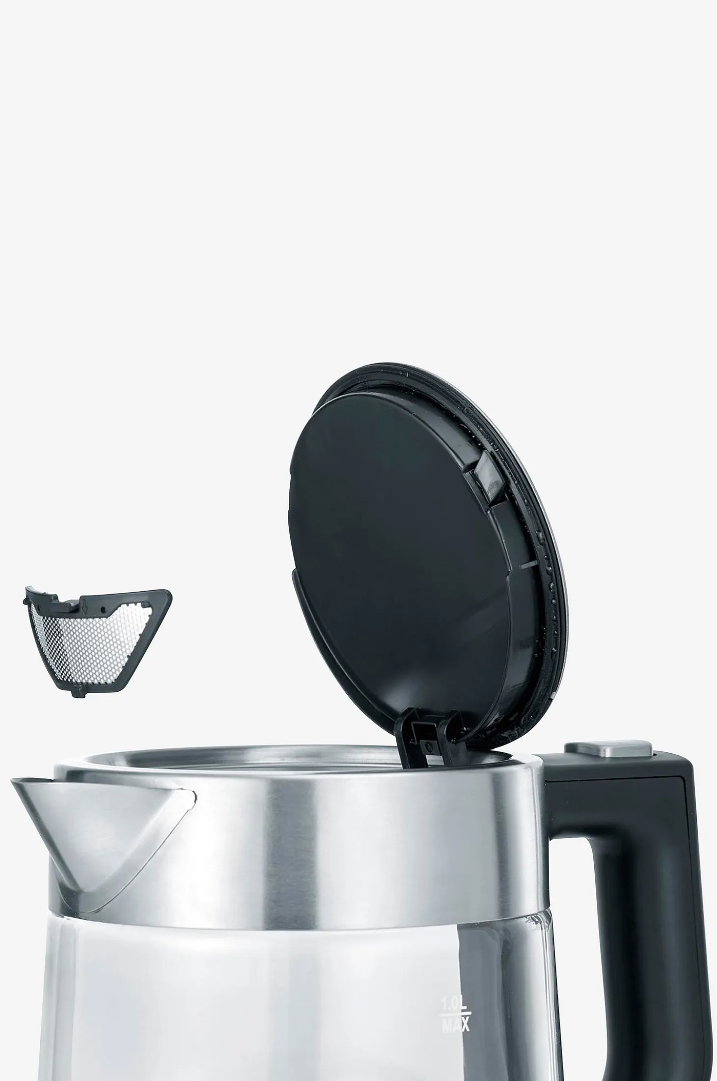 Lasinen vedenkeitin WK3468 1,0L 2200W