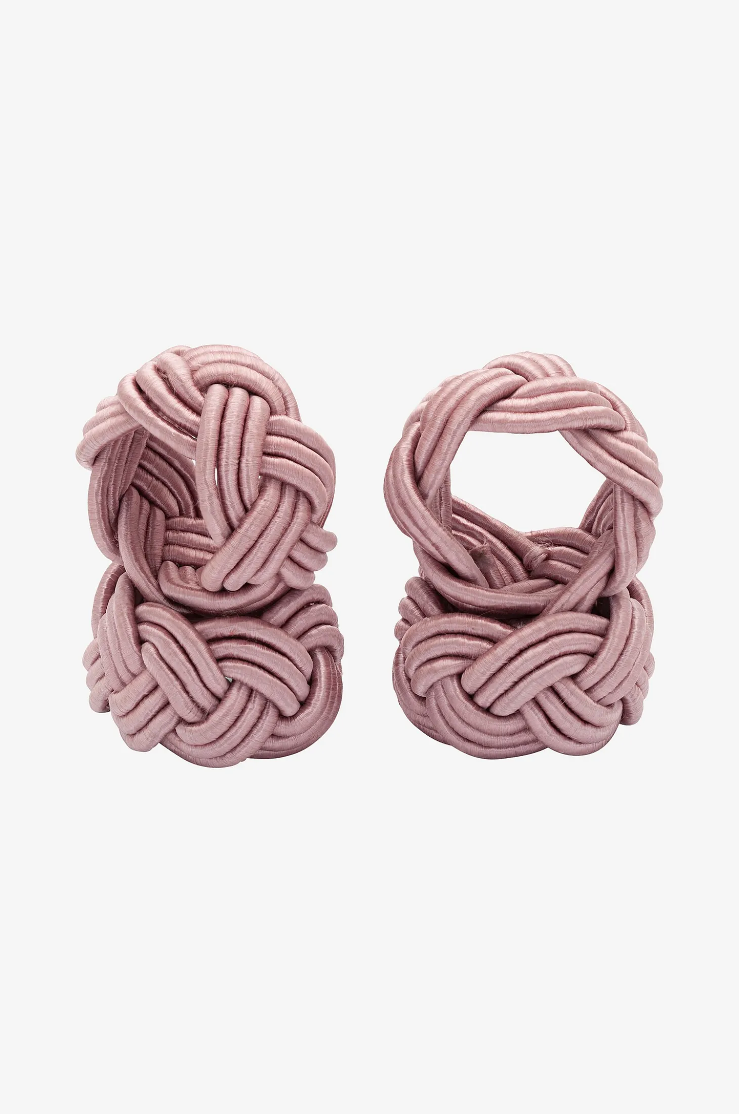 Lautasliinarenkaat Pleated, 4/pakk.