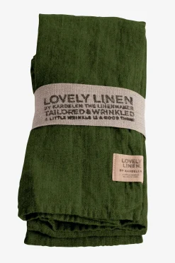 Lautasliinat Lovely pestyä pellavaa, 4/pakk.