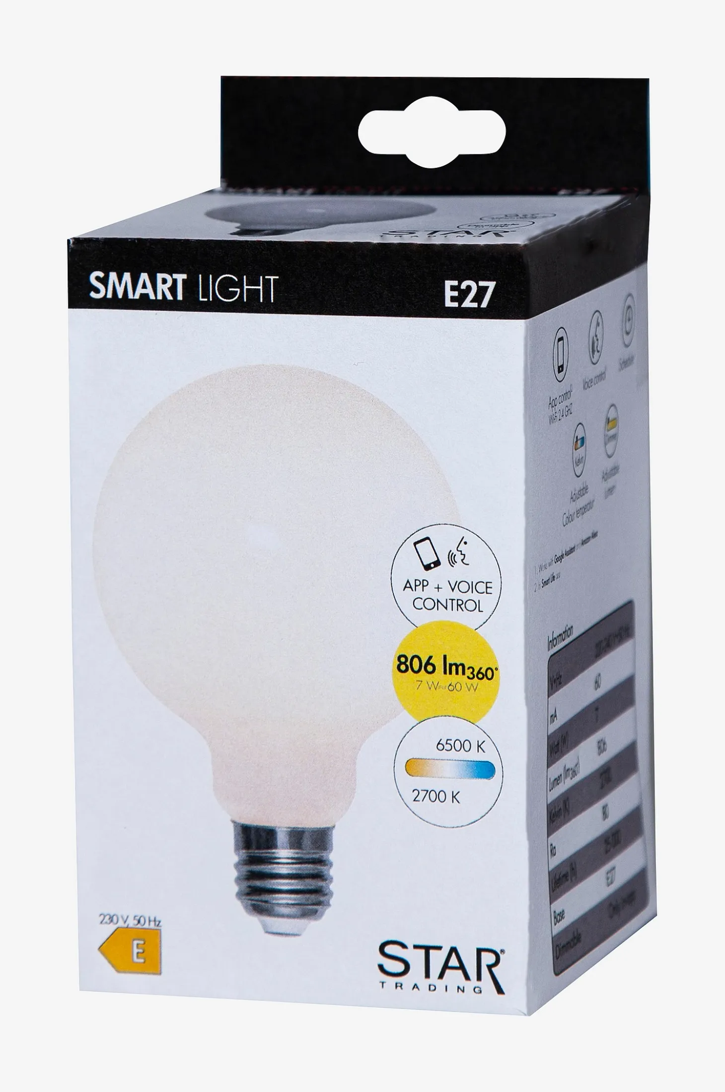 LED-lamppu G95 Smart Bulb