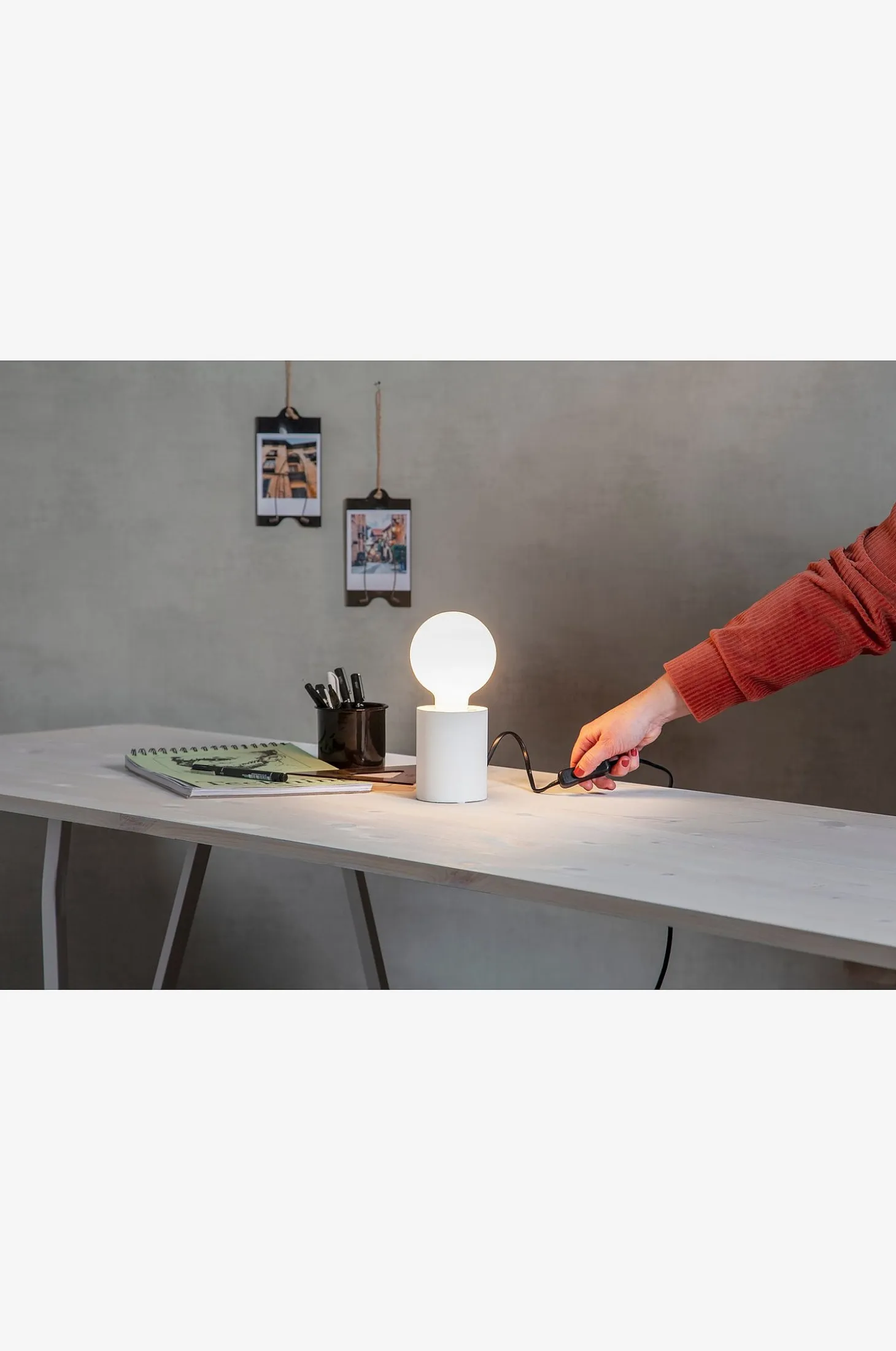 LED-valonlähde E27 G95, Opaque Filament, RA90, 3-step